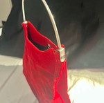 Vintage red velvet handbag Home Of Hai Pamela used