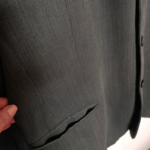 Italian wool jacket Gashgajs the Martin's like new, gray, size XL