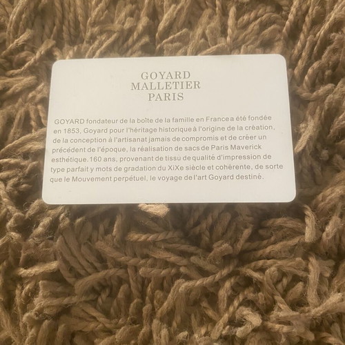 Goyard Card Holder like new
