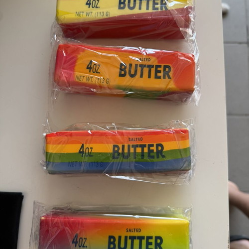 Squishy butter stress toy, random design, 1 piece