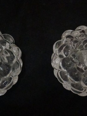 Swedish crystal candlesticks like new
