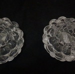 Swedish crystal candlesticks like new
