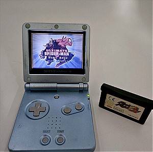 Nintendo Gameboy Advance Sp + Spiderman + Final Fight One