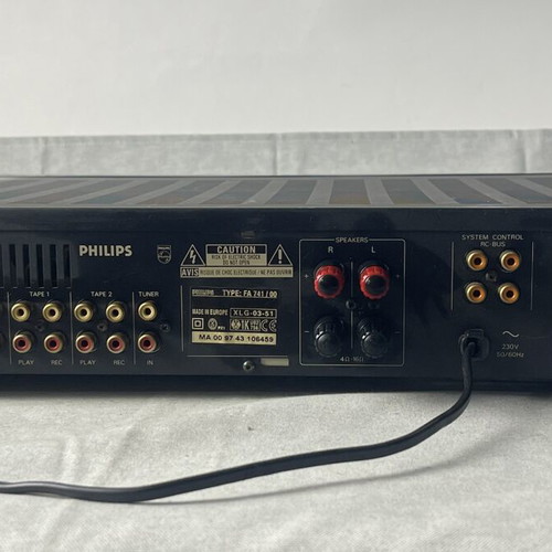 Philips FA 741/00 Hi-Fi Stereo Amplifier used, made in Europe
