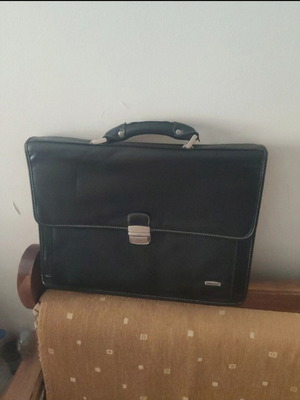 Diplomat office briefcase, black