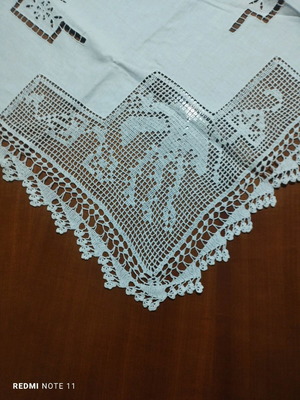 Handmade table square like new 95x95