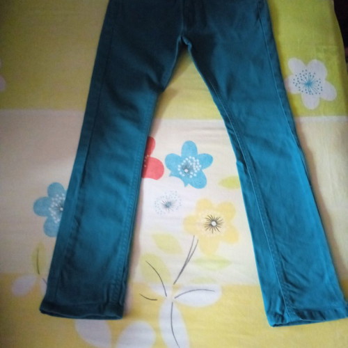 Children's clothing set used, pants, jacket and hat Orchestra