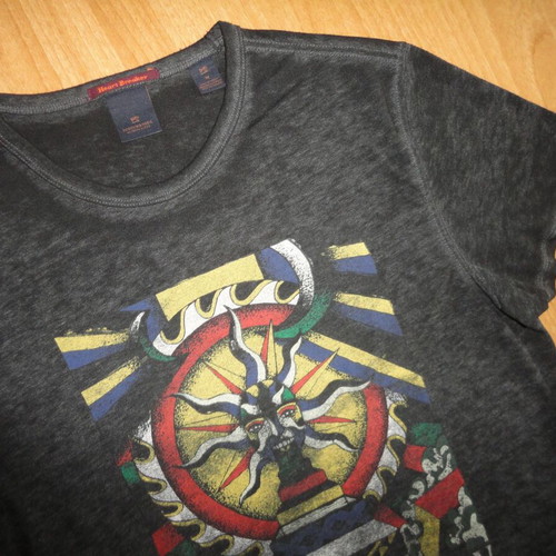 Scotch & Soda men's T-shirt size M like new, black