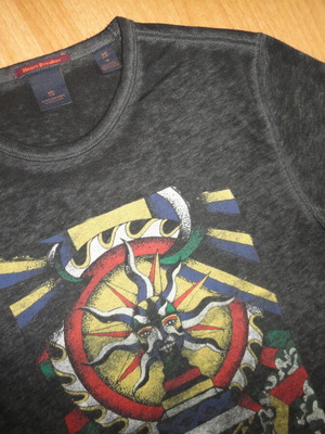 Scotch & Soda men's T-shirt size M like new, black