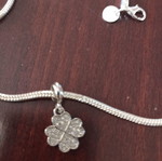 Silver pendant necklace