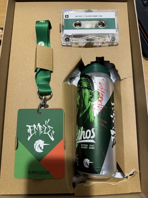 Mythos x Bloody Hawk limited edition signed kit