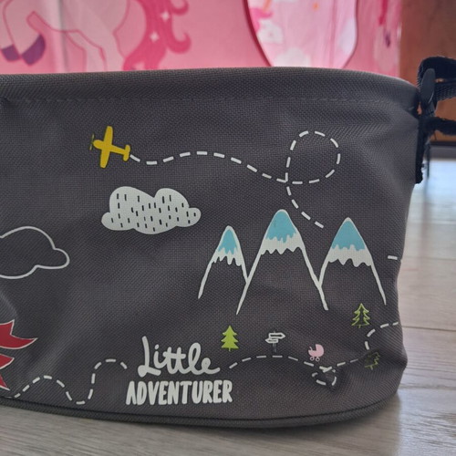 Choopie stroller organizer like new with velcro straps and bottle holders