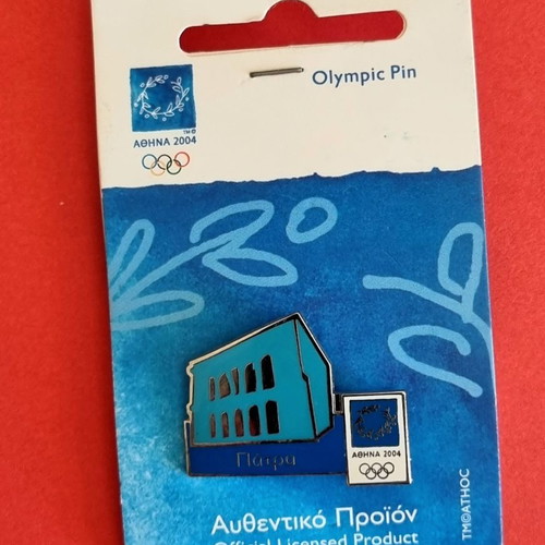 Athens 2004 collectible pins set of 6, new