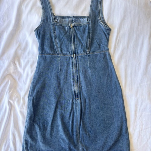 Jean dress Primark used, size M, blue