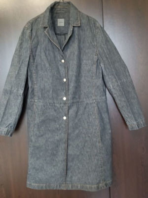 Montego women's denim coat like new, black, size S