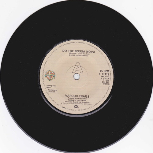 Vapour Trails Do The Bossa Nova / Night People vinyl record like new