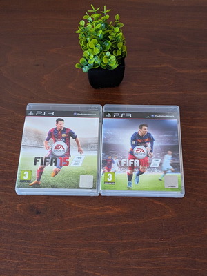FIFA 15 and FIFA 16 PlayStation 3 games like new