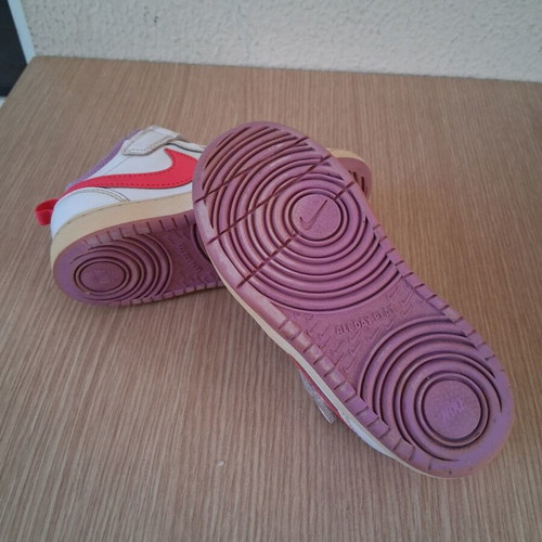 Nike All Day Play Girls' Shoes Size 27 Like New, Pink and Purple