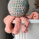 Knitted Octopus Handmade New