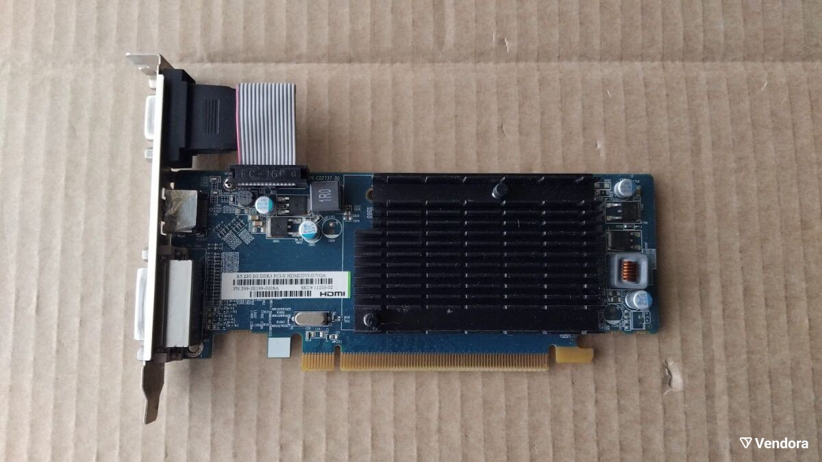Κάρτα γραφικών AMD Radeon Sapphire HD R5… - € 28,00 - Vendora.gr