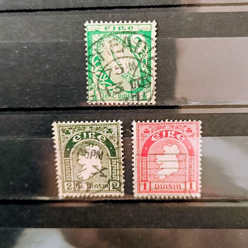 Rare collectible stamps of Ireland 1922/23 like new, lot of 3