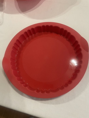 Tupperware silicone tart mold, 26 cm diameter, new