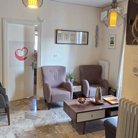Set of 2 brown armchairs, like new