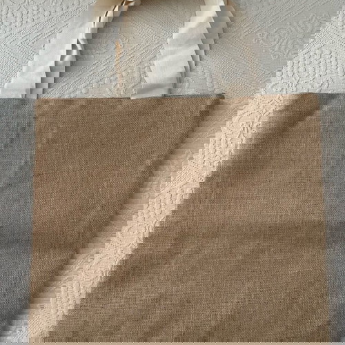 Τσάντα θαλάσσης Sun of a Beach ψάθινη πολύχρωμη, σαν καινούργια