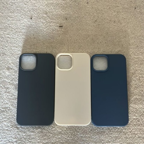 Silicone cases for iPhone 13 new, set of 3 pieces