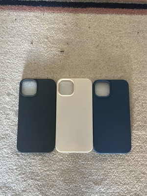 Silicone cases for iPhone 13 new, set of 3 pieces