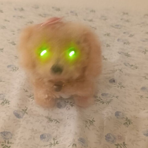 Electronic Plush Dog like new with movement and sound