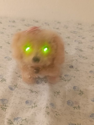 Electronic Plush Dog like new with movement and sound