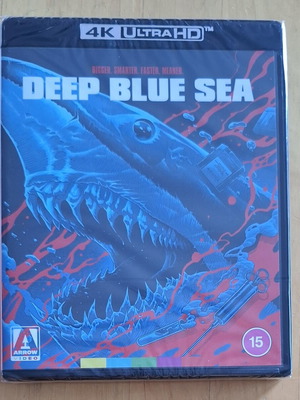 Deep Blue Sea Arrow Special Edition 4K Ultra HD Blu-Ray