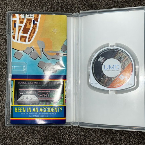 GTA Vice City Stories for PSP used, complete package