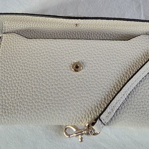 Guess Brenton wallet, ice/cream color, 18x10 cm