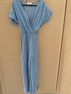Ολόσωμη φόρμα Owtwo σαν καινούργια, τύπου denim, one size μπλε