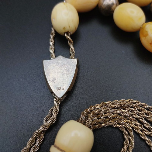 Silver 925 Masticha Worry Beads like new, 45gr 33cm