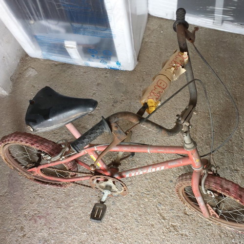 Retro 90’s BMX used with 16" wheel diameter