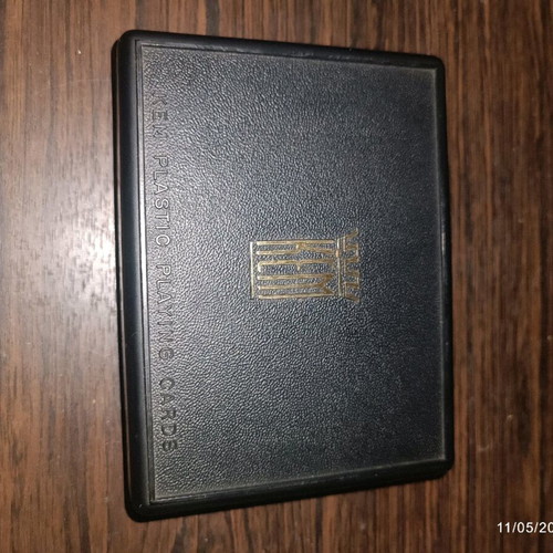 KEM USA collectible playing cards like new with plastic case