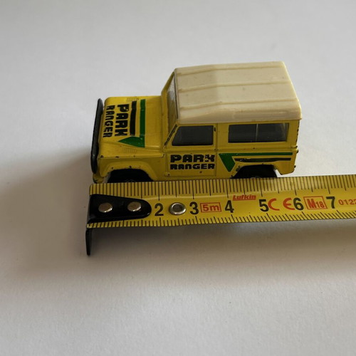 Matchbox Thailand 1987 Land Rover Ninety Park Ranger used