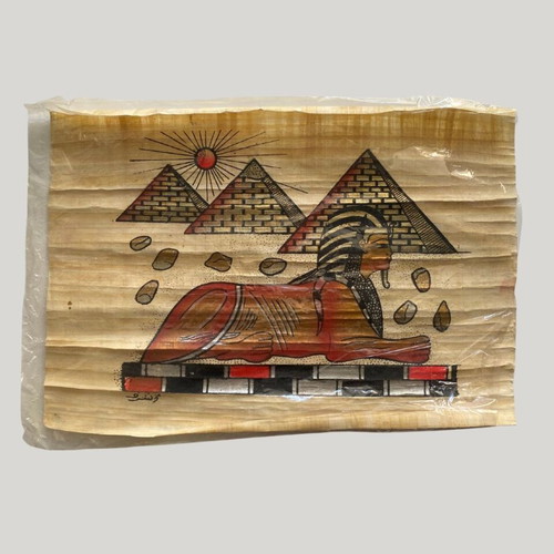 Egyptian Papyrus The Great Sphinx and Pyramids new