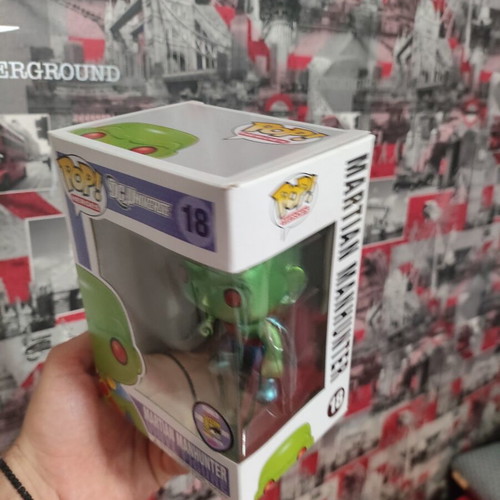 Funko Pop Martian Manhunter 18 SDCC 480 pcs like new