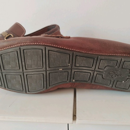 Cole Haan Men's Leather Loafers Size 42.5 Brown Like New