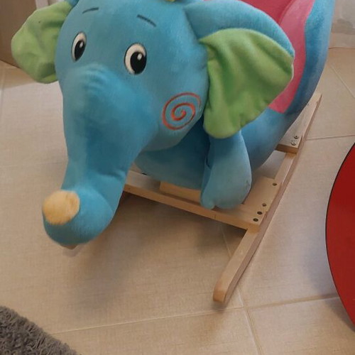 Elephant Rocking Toy used for children up to 4 years