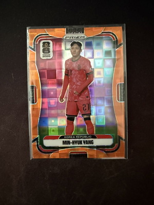 2026 Panini Prizm Fifa World Cup Min-Hyuk Yang Orange Pandora card new
