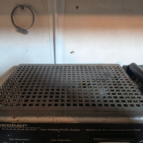 Becker Radio power supply vintage 1970, used, regulated 24, 12 and 6 volt