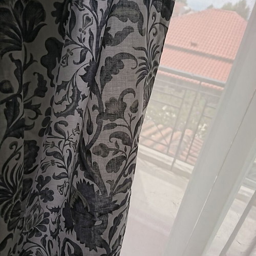 Ikea Emmie Kvist curtains and pillowcases like new