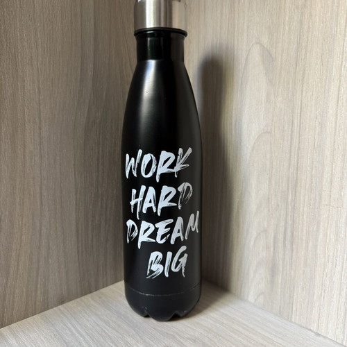 Metal thermos bottle