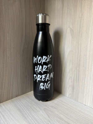Metal thermos bottle