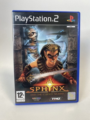 Sphinx and the Cursed Mummy PlayStation 2 PS2 like new, full English